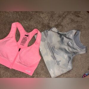 2 sports bras Nike/ Avia